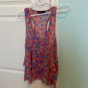 Size S Akira black label razor back tank top